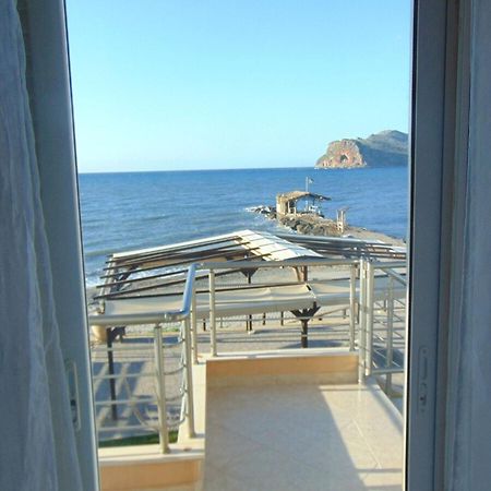 Comfy Beachfront Litinas Casa With Seaview خانيا المظهر الخارجي الصورة